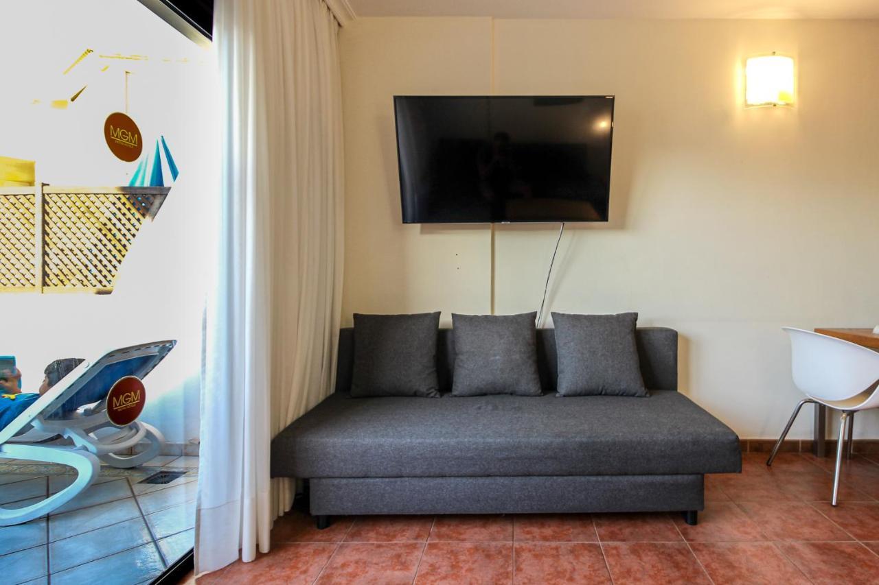 סן מיגל דה אבונה Apartment On Top Floor With Heated Pool In Golf Del Sur מראה חיצוני תמונה
